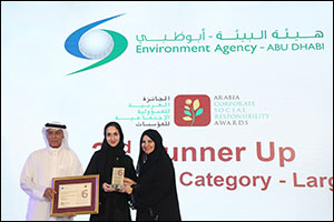 The Environment Agency  Abu Dhabi Wins Third Place at the Arabia CSR Award