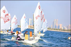 Young Sailing Talent Hit Gold Medal Course in Abu Dhabi