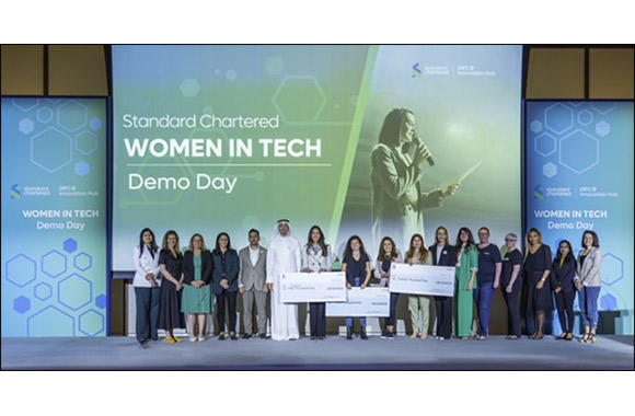 Standard Chartered and DIFC Innovation Hub Award Top Three UAE Women Entrepreneurs at the Women in Tech Accelerator Programme
