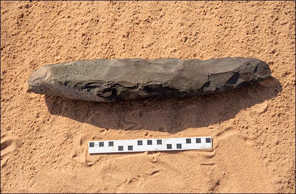 Giant Stone ‘Hand Axe' Discovered in AlUla Set to Rewrite Ancient History of the Region