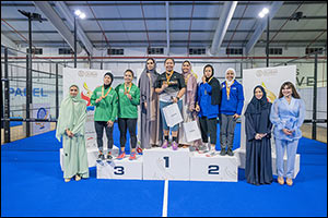 Remarkable Success & Distinctive Participation of Female Employees in the Padel Competition of the 1 ...