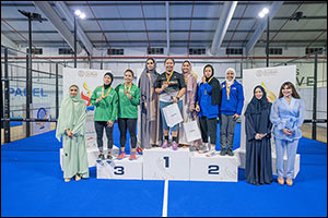 Remarkable Success & Distinctive Participation of Female Employees in the Padel Competition of the 1 ...