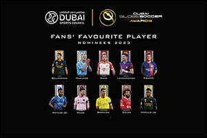 As Voting Opens for Dubai Globe Soccer Awards, European Champions Man City Dominate Nominations