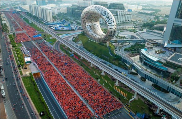 Hamdan bin Mohammed leads Dubai Run as 226,000 People take part in World's Largest Community Fun Run