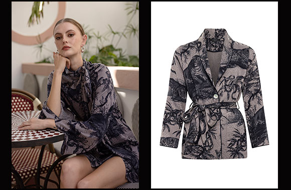 niluu the Vegan Silkwear Brand Celebrates the Animal Kingdom with Elegant Print