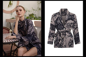 niluu the Vegan Silkwear Brand Celebrates the Animal Kingdom with Elegant Print