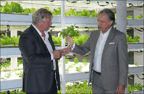 UAE-based Pure Food Technology unveils Game-changing Innovation in Vertical Farming to Offer Food Security to UAE