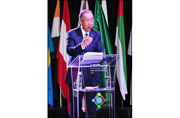 GEMS World Academy – Dubai welcomes Ban Ki-moon and Dr Heinz Fischer to Model United Nations