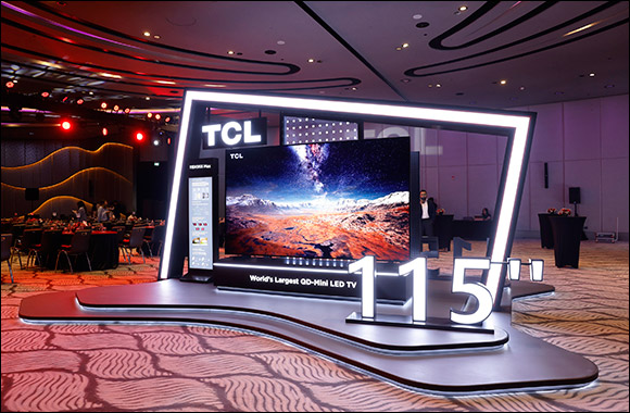 TCL Unveils World's Largest QD-Mini LED TV in Dubai