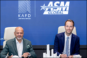 Asm Global Appointed Managers of kafd Conference center in Riyadh, Saudi Arabia