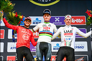 Podium for Politt at the Tour of Flanders
