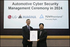 LG Magna Acquires Cyber Security Management System Certification