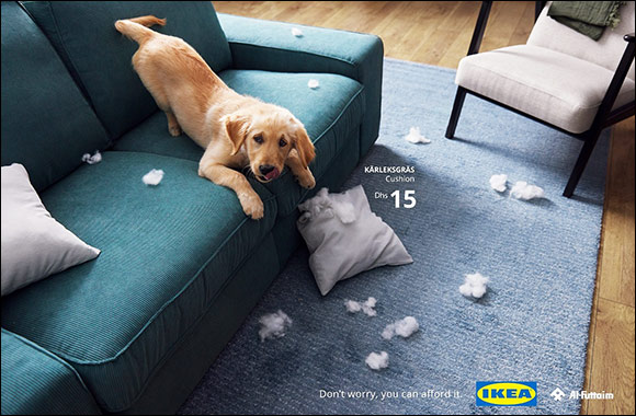 Ikea Portrays Its Products Accidentally Broken By Pets To Highlight Affordability.