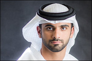 Mansour bin Mohammed congratulates Hamdan bin Mohammed on the Qatar-UAE Super Shield crown