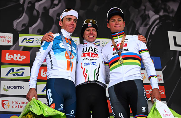 Pogačar triumphs at Liege-Bastogne-Liege