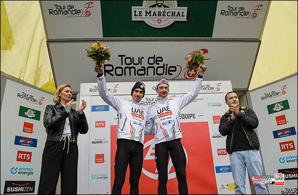 Dominant Day As UAE Team Emirates Take Stages And Overall Lead In Both Romandie & Asturias