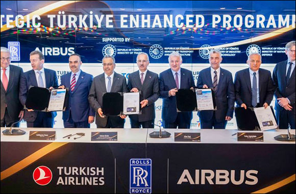 Turkish Airlines, Airbus and Rolls-Royce to Strengthen Partnership