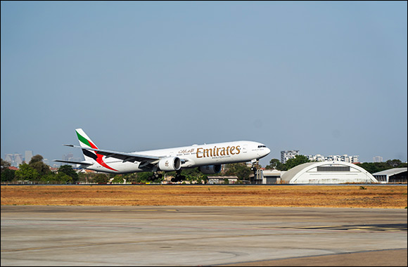 Emirates lands in Phnom Penh