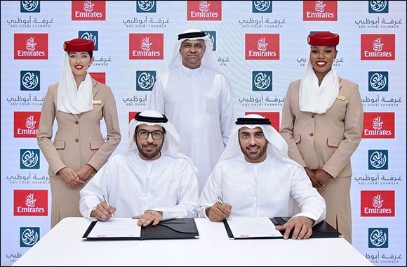Partnership between the Abu Dhabi Chamber and Emirates Airline to enhance travel and tourism sector