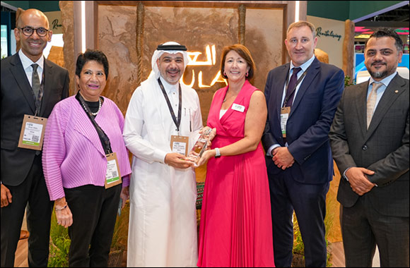 AlUla recognised with Sustainability Stand Award at Arabian Travel Market 2024