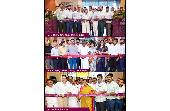 Malabar Gold & Diamonds: : Inauguration of 3 Stores In India