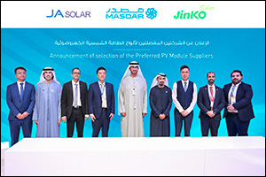 Masdar Announces Preferred Contractors and Suppliers for World's First 24/7 Solar PV and Battery Sto ...