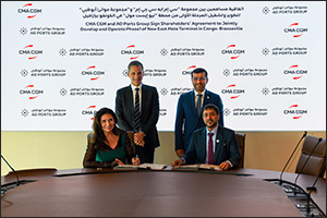 AD Ports Group partners with the CMA CGM Group to Develop and Operate New East Mole Multipurpose Ter ...