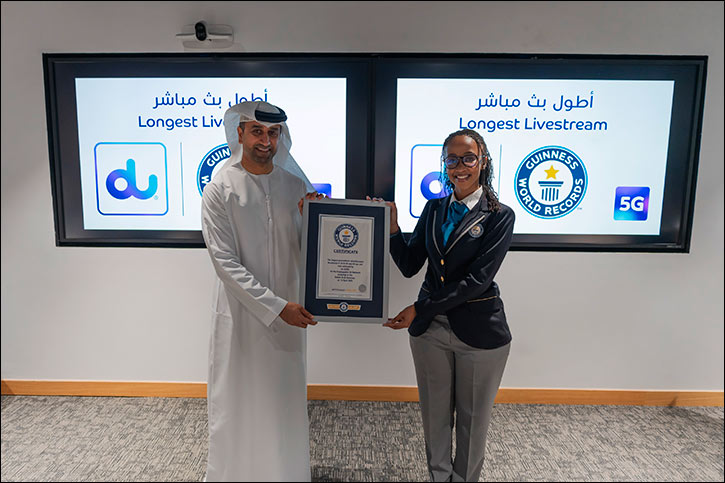 du claims Guinness World Record for longest livestream in partnership with TikTok LIVE MENA
