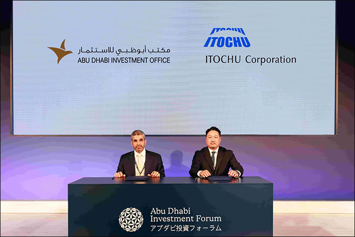 ADIO and ITOCHU forge strategic partnership to accelerate investments into Abu Dhabi's high-growth economy
