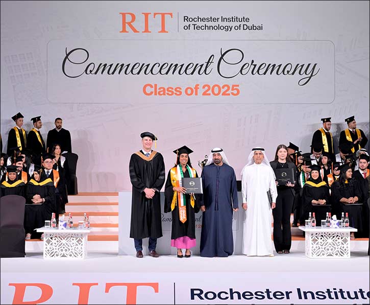 Ahmed bin Saeed Attends Graduation of 300 Students from Rochester Institute of Technology-Dubai