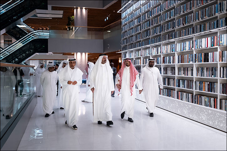 From the Kingdom to the UAE.. A visit that reflects knowledge and fraternity Mohammed Bin Rashid Library Welcomes His Royal Highness Prince Mishaal bin Mohammed bin Saud