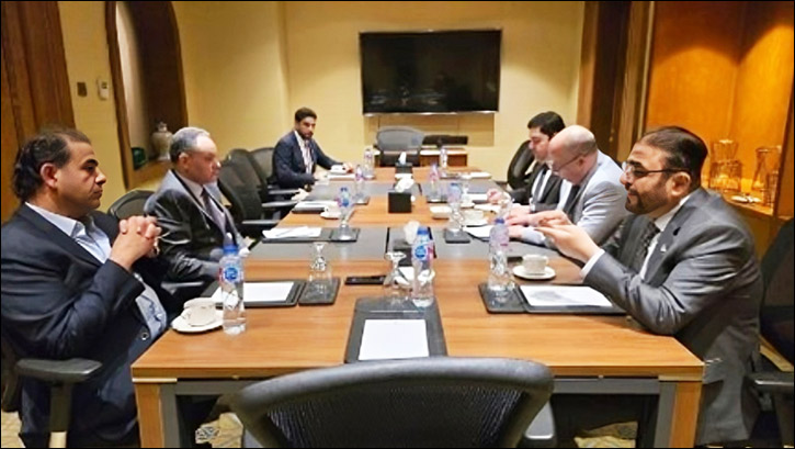 Hamdan Bin Mohammed Smart University Explores Academic and Research Cooperation with Port Said University and the British University in Egypt