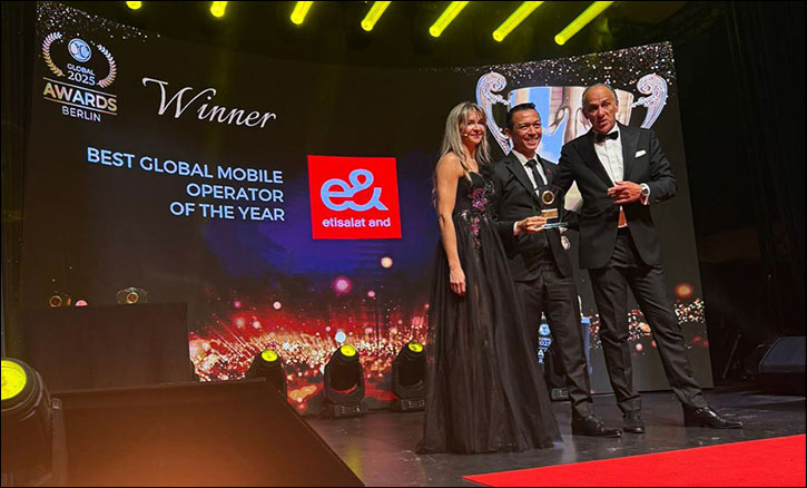 e& strengthens global lead with triple win at GCCM Europe 2025