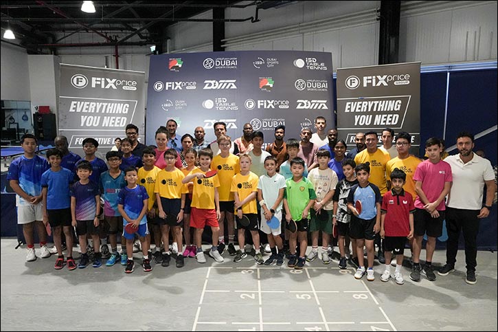 Dubai Open Table Tennis Academies Championship brims with success