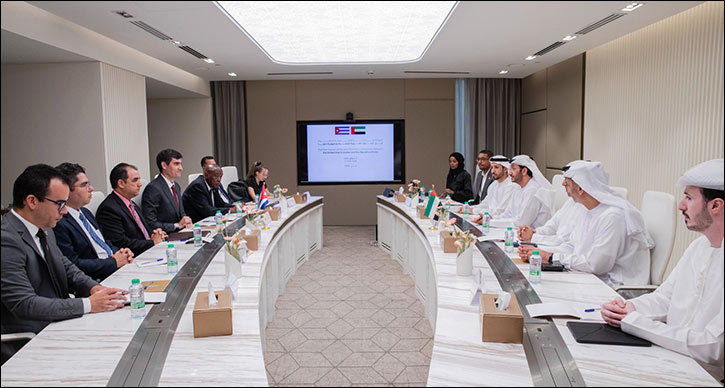 UAE and Cuba hold first session of their Joint Economic Committee to enhance cooperation in trade, investment, infrastructure, creative industries, agriculture, and food security
