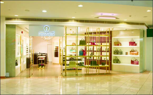 Aigner, the luxury German brand with an Italian soul, opens at the Marina Mall, Abu Dhabi