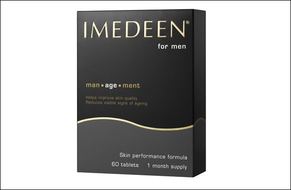 The anti-ageing skincare tablet for men : Imedeen Man●age●ment ™