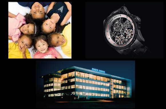 Roger Dubuis joins hands with Emirates Airline in the Time for Change initiative to improve children's lives