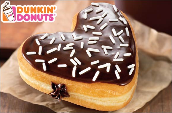 Dunkin' Donuts serves up heart-shaped surprise this Valentine's Day Season