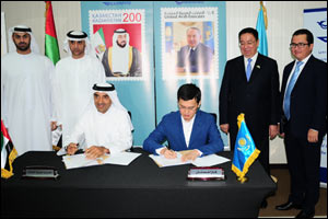 Emirates Post and Kazpost sign MoU to issue joint stamps featuring both countries' Presidents