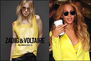 Zadig & Voltaire Fall Winter 2015 + Beyonce and Juliette Lewis celebrity update