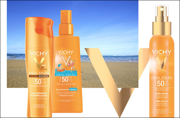 Idal Soleil from Vichy for beautiful skin that's not afraid of the sun!