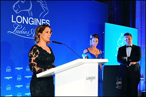 HRH Princess Haya honoured at the 2015 Longines Ladies Awards ceremony