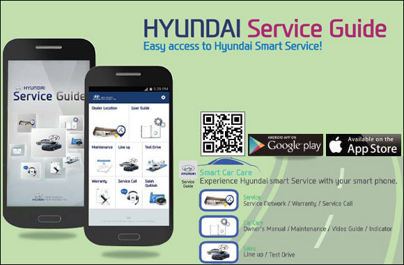 Hyundai Service Guide App connects Africa and Middle East customers anytime, anywhere