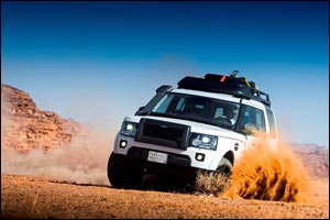 Hejaz Ancient Desert Railway provides the Perfect Adventure for Land Rover in Saudi Arabia