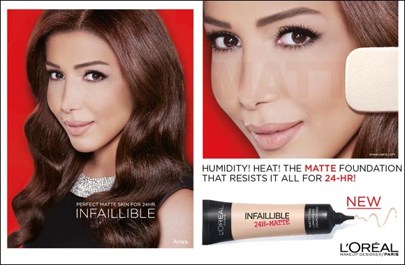 Capture the modern matte trend flawlessly! The sleek, new Infaillible 24Hour Matte by L'Or�al Paris is here