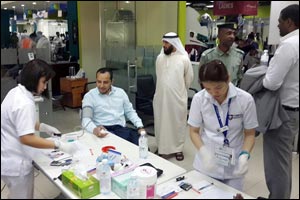 Free medical tests at Ramadan Night Market