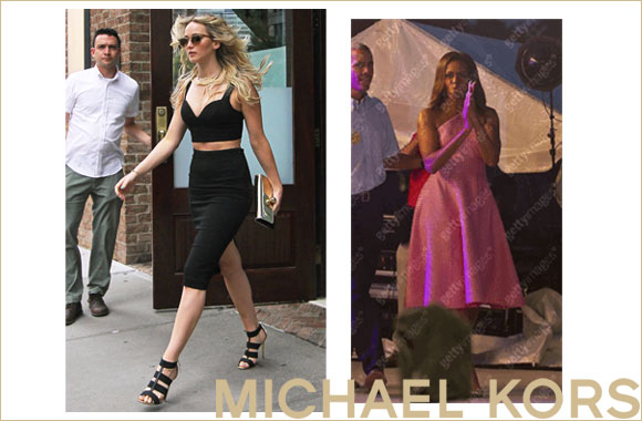 Jennifer Lawrence & MIchelle Obama in Michael Kors
