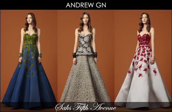 Saks Fifth Avenue - Andrew GN Autumn Winter 2015 Collection