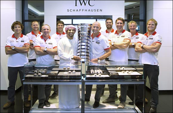 IWC boutique Abu Dhabi welcomes winners of Volvo Ocean Race 2014 - 2015 Abu Dhabi Ocean Race